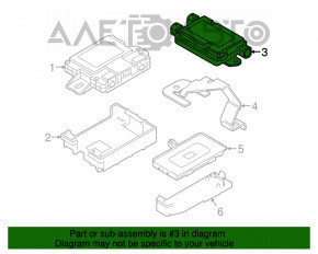 Hub USB BMW original pentru BMW 5 G30 17-23