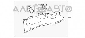 Capac spate dreapta Acura MDX 14-20 gri pentru difuzor, zgârieturi, plastic decolorat.