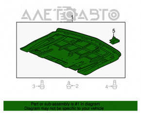 Protecția motorului Chevrolet Camaro 16- 6.2