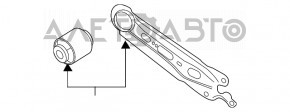 Braț de susținere spate dreapta GMC Terrain 18-type 2 nou original OEM