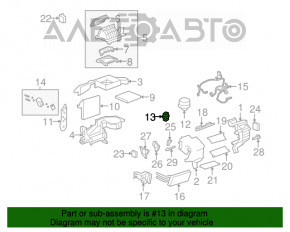 Резистор Chevrolet Equinox 10-17 новый OEM оригинал