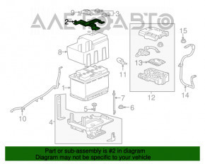 Крепление АКБ Chevrolet Equinox 18-22