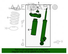 Amortizor spate dreapta Chevrolet Impala 14-20