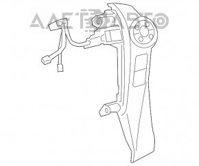 Butonul de control de pe volanul dreapta Toyota Prius V 12-17 tip 2.