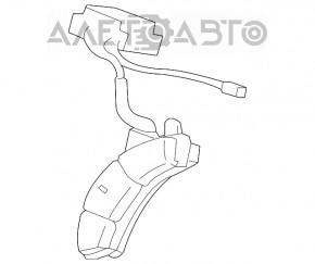 Butonul de control de pe volanul stâng al Toyota Sienna 04-10