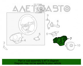 Butoanele de control de pe volanul Lexus ES300h ES350 13-15 pre-restilizare