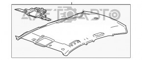 Acoperirea tavanului pentru Cadillac CTS 14 - gri panoramic.