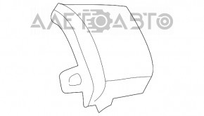 Capacul butoanelor de pe volanul drept al Lexus RX300 RX330 04-06 bej.