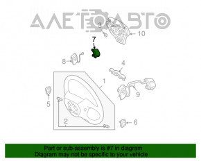 Заглушка кнопок руля правая Lexus RX300 RX330 04-06 беж