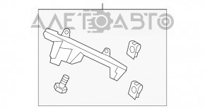 Montare aripa dreapta a bara fata Chevrolet Equinox 18-21