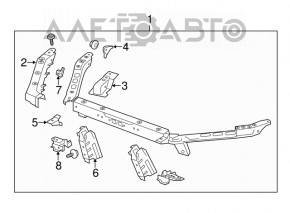 Bara de televizor superioară Cadillac ATS 13-