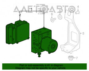 ABS АБС Chevrolet Volt 16-