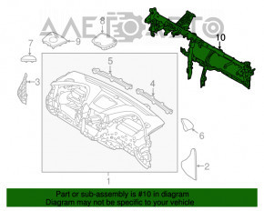 Tubul de subtorpilare pentru Hyundai Santa FE Sport 17-18, cu întărire.