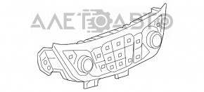 Controlul climatizării manual al Chevrolet Equinox 18