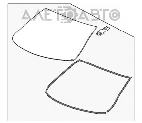 Лобовое стекло Chevrolet Impala 14-20