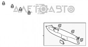 Capac portbagaj Honda CRZ 11-16 complet asamblat