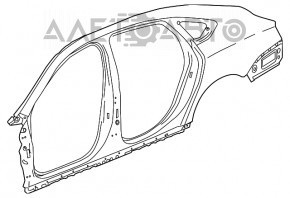 Aripa spate dreapta Chevrolet Impala 14-20.