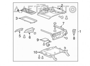 Phone Wireless Charger Module Chevrolet Volt 16-