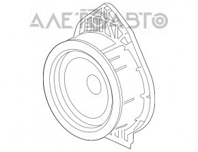 Динамик дверной передний правый Chevrolet Bolt 17- BOSE