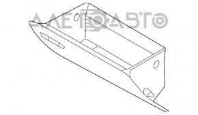 Перчаточный ящик, бардачок Hyundai Sonata 18-19 беж