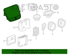 Monitor, display, navigație Chevrolet Volt 16-