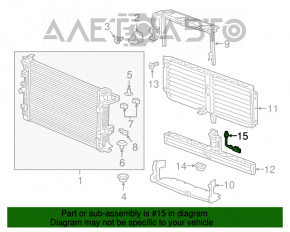 Montajul difuzorului Chevrolet Equinox 18-19 LYX