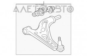 Maneta inferioară frontală stângă Chevrolet Equinox 18-22