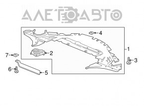 Protecția pentru bara de protecție față a Chevrolet Equinox 18-21 LYX.