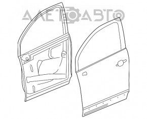 Ușă asamblată față stânga Chevrolet Equinox 18-