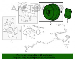 Amplificator de vidare Chevrolet Camaro 16- 6.2