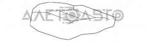 Scaun șofer Chevrolet Equinox 18-21 fără airbag, electric, material textil negru, nevoie de curățare