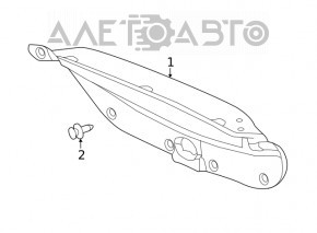 Capacul portbagajului pentru Honda Insight 19-22