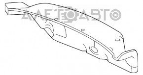 Capacul portbagajului Honda Accord 13-17 gri.