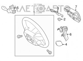 Controlul de croazieră pentru Toyota Corolla e12 02-06, nou, original OEM