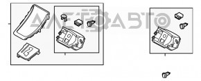 Capacul schimbatorului de viteze pentru Hyundai Elantra UD 11-13, transmisie automata.