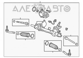 Bară de direcție electrică pentru Chevrolet Equinox 18-20