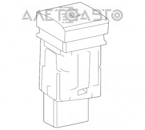 Кнопка SNOW Toyota Highlander 20-22