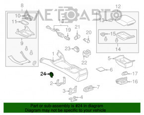 Butonul PWR/ECT/SNOW pentru Lexus IS250 IS350 06-13