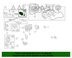 Butonul de activare a tracțiunii integrale pentru Lexus GX470 03-09