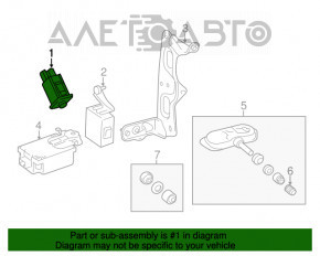 Butonul de presiune în anvelope pentru Lexus RX300 RX330 RX350 RX400h 04-09