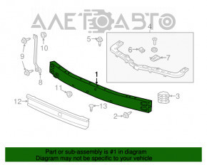 Amplificatorul de bara fata GMC Terrain 18-