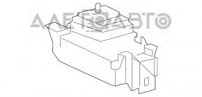 Joystick-ul de control al ecranului pentru Lexus RX350 RX450h 20-22 cu cotieră.