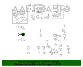 Управление зеркалами Toyota Rav4 13-18