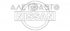 Emblema siglei Nissan pentru capacul portbagajului Nissan Sentra 20-