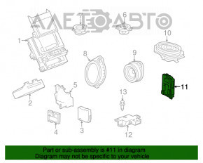 Amplificator audio Chevrolet Impala 14-20