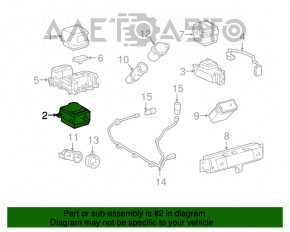 Joystick-ul de control al modurilor de transmisie pentru Lexus RX350 16-19