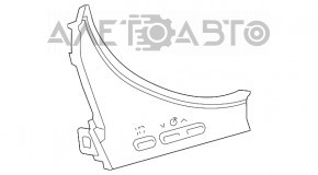 Кнопки управления подсветки приборов Toyota Camry v70 18-20