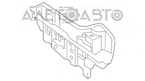 Palet pentru instrumente dreapta Nissan Murano z52 15-