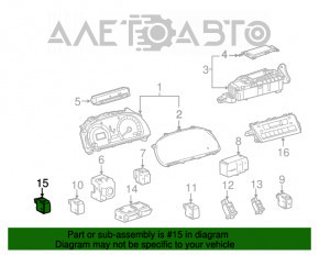 Кнопка отключения стабилизации Lexus RX350 RX450h 10-15