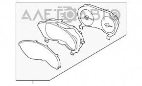 Panoul de instrumente Subaru Forester 19- SK 47k